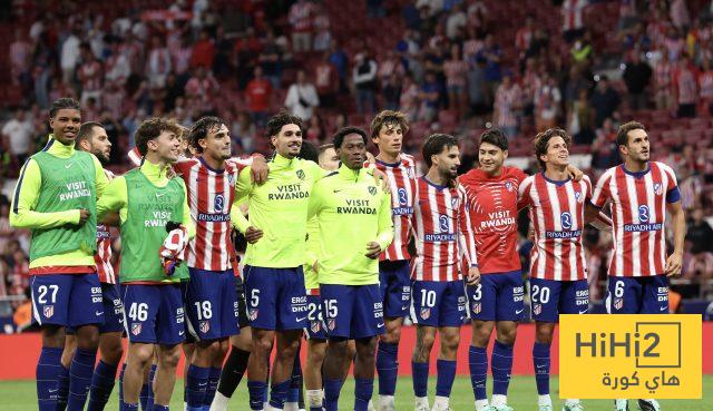 تشكيل أتلتيكو مدريد المتوقع أمام ريال مدريد في الدوري الإسباني