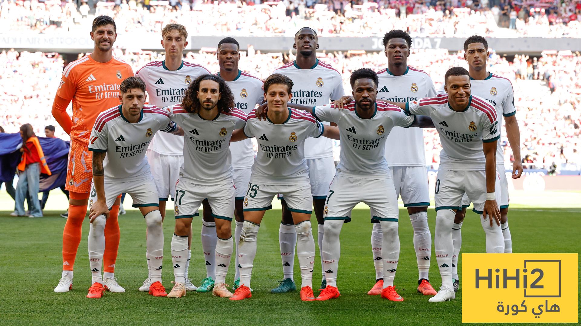 صورة : كم لاعب من ريال مدريد يشارك في الأجندة الدولية؟