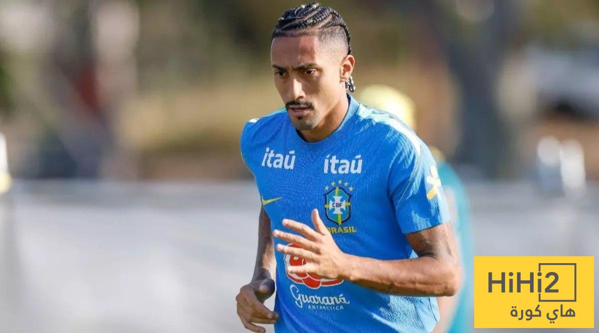 برشلونة يخشى حدوث هذا السيناريو مع رافينيا خلال فترة التوقف الدولي