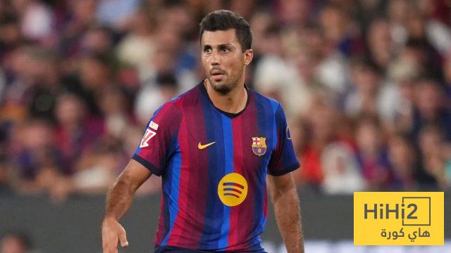 رودري قلب الطاولة في برشلونة.. واسم كبير يدفع الثمن
