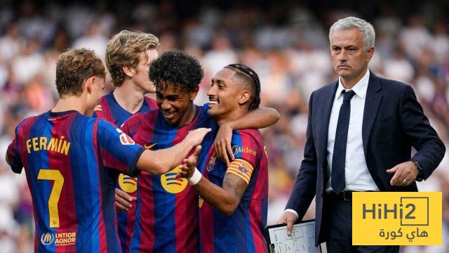 برشلونة يضع مورينيو أمام سؤال صعب