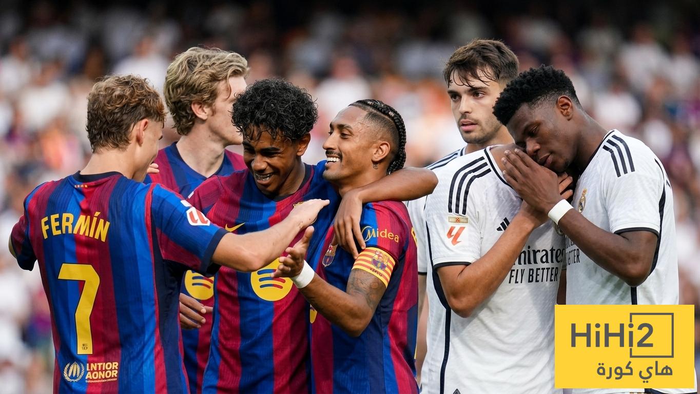 ليس استحواذا ولا أهدافا.. برشلونة يتفوق على ريال مدريد بسلاح آخر