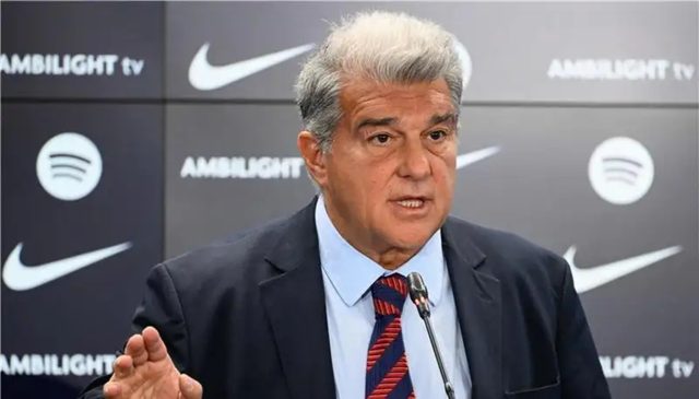 لابورتا يؤكد انتهاء الخلاف مع اتلتيكو مدريد