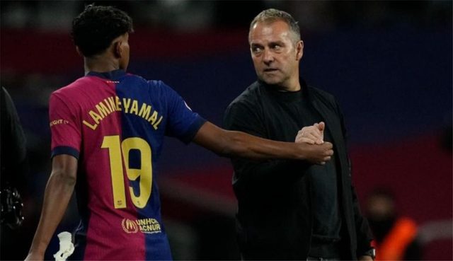 لامين يامال يكتب نهاية لاعب برشلونة