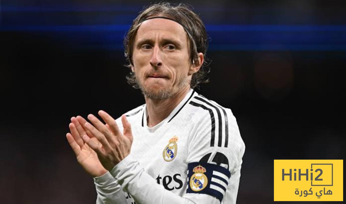 مودريتش يعلق على وضع ريال مدريد أمام برشلونة هذا الموسم