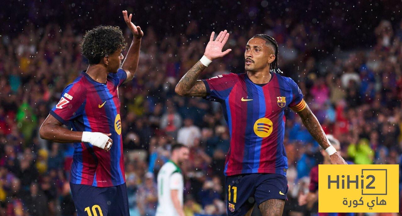برشلونة يقترب من تأمين رافينيا.. التحول الهجومي يغيّر قيمة النجم البرازيلي