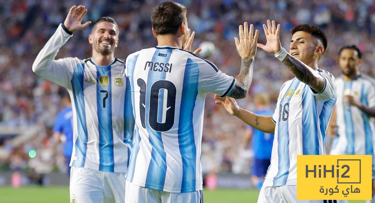 التشكيلة الاساسية لمنتخب الارجنتين ضد بنين .. مباراة وداع ميسي