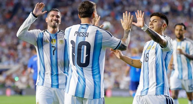 التشكيلة الاساسية لمنتخب الارجنتين ضد بنين .. مباراة وداع ميسي