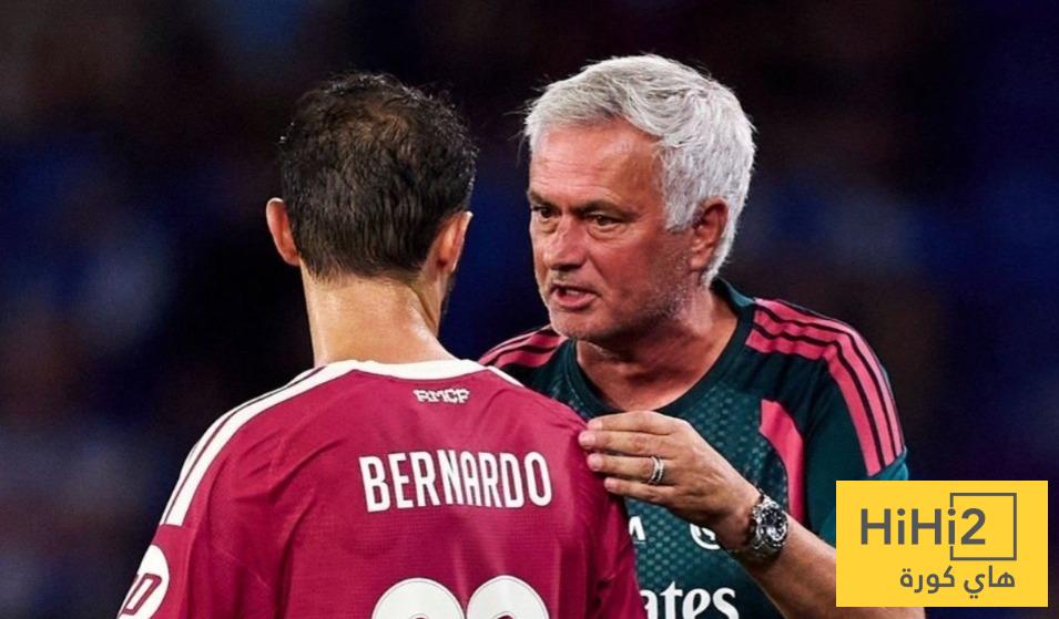 برناردو سيلفا يضع مورينيو أمام معضلة جديدة في وسط ريال مدريد