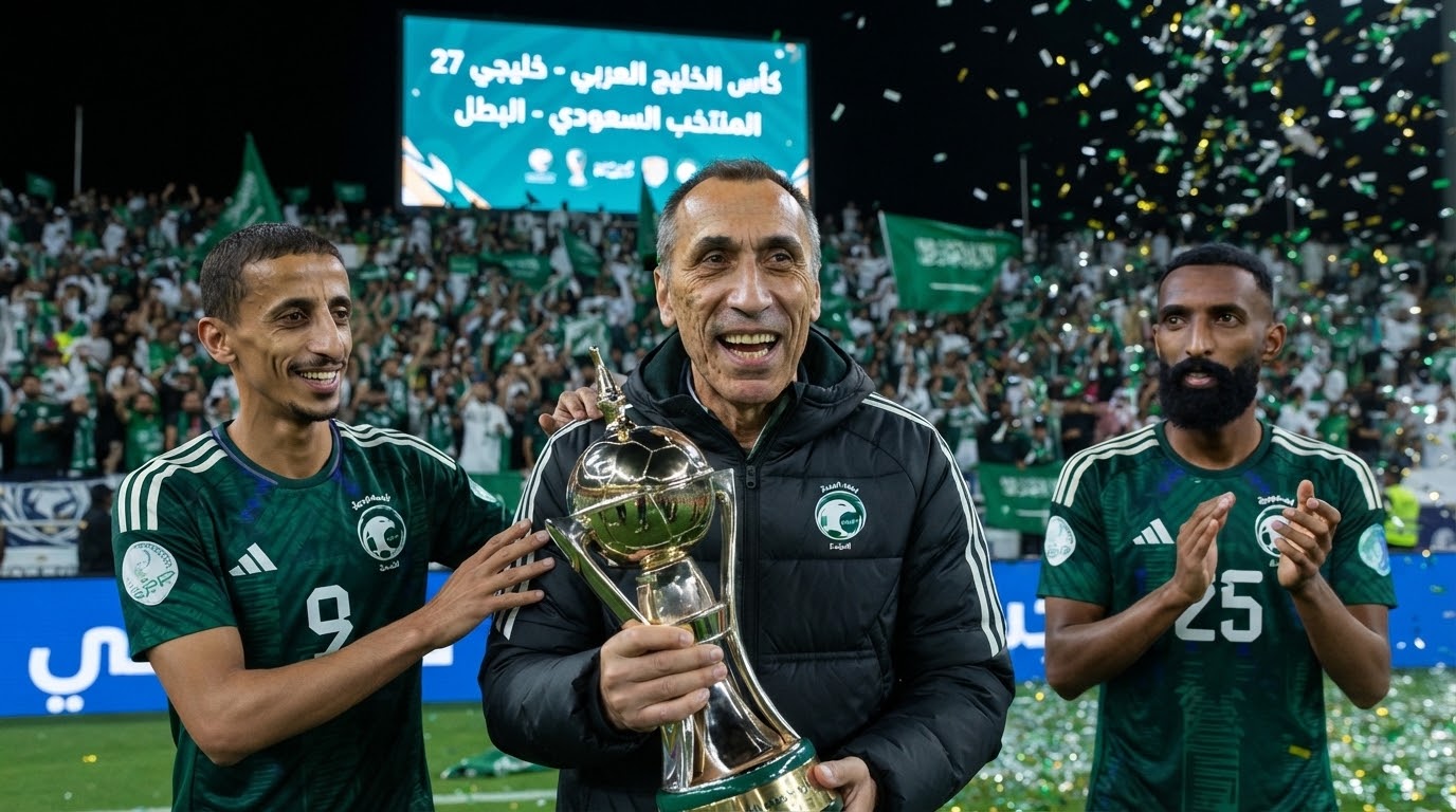 المنتخب السعودي يحصد مكسبًا جديدًا بعد التتويج بـ كأس الخليج