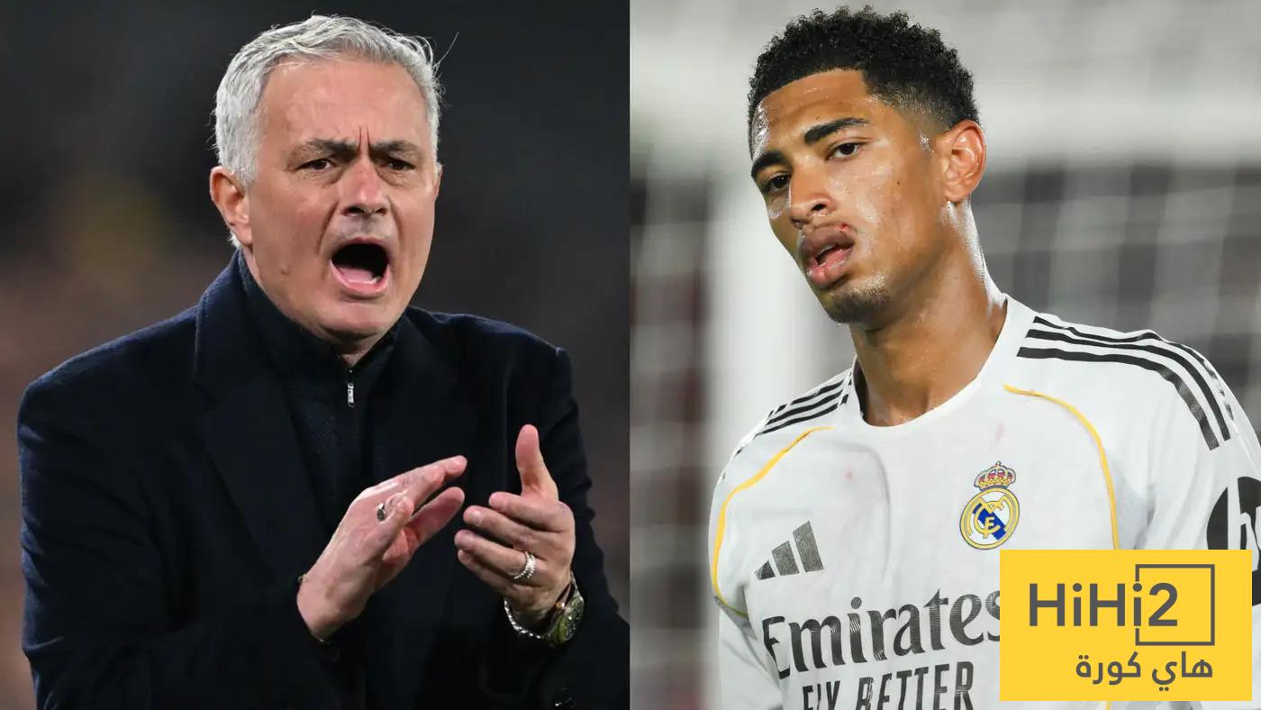 مورينيو يعيد اكتشاف بيلينجهام في ريال مدريد