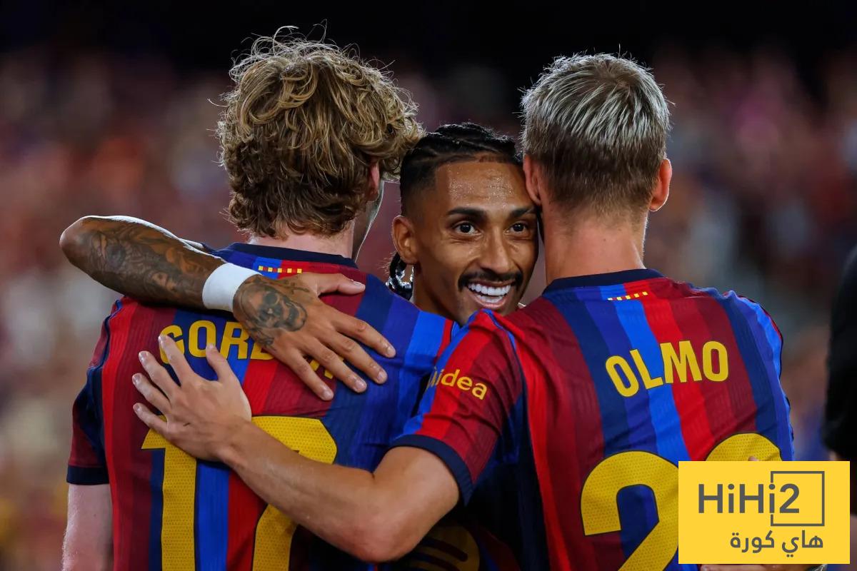 لاعب برشلونة الجديد يحقق إنجازًا غير مسبوق في مسيرته