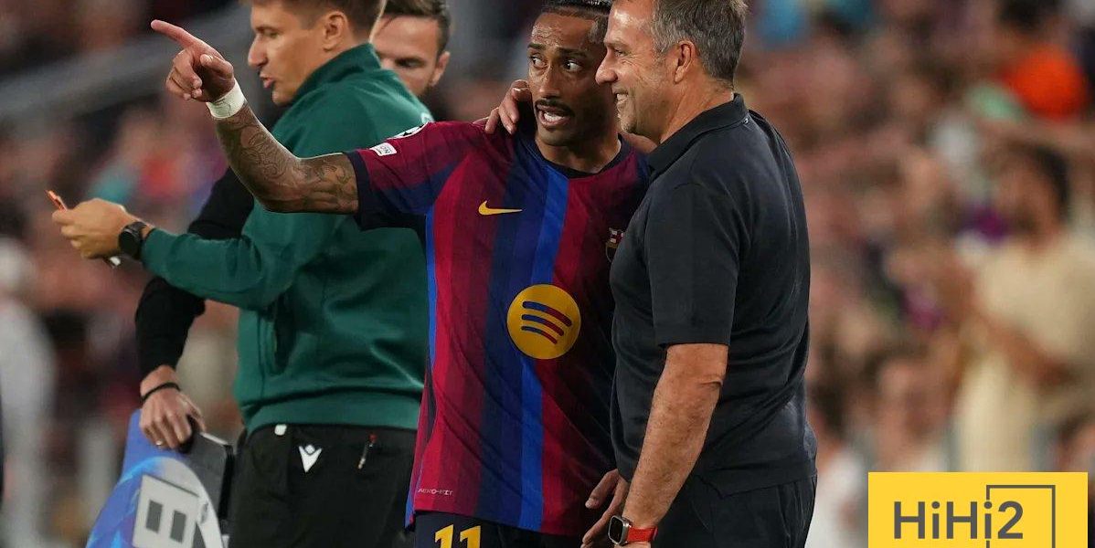 مهاجم برشلونة الأساسي أمام خيتافي في غياب رافينيا