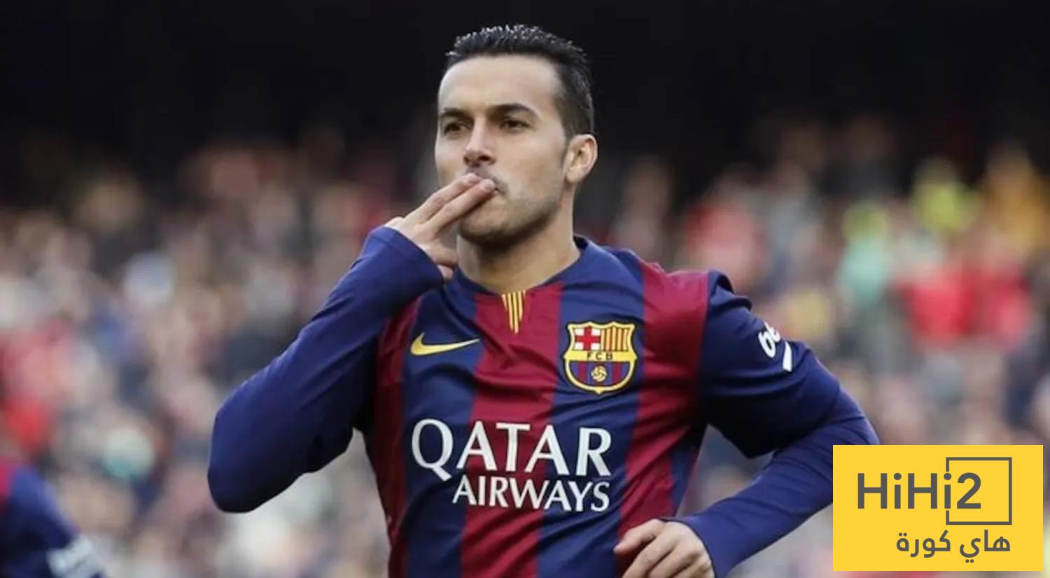 رسالة شكر من بيدرو لبرشلونة بعد انتهاء حفل وداعه