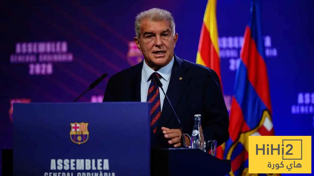 الصورة الرئيسية لمقال: لابورتا يهاجم ريال مدريد: «تفقدون الهيبة والمصداقية»