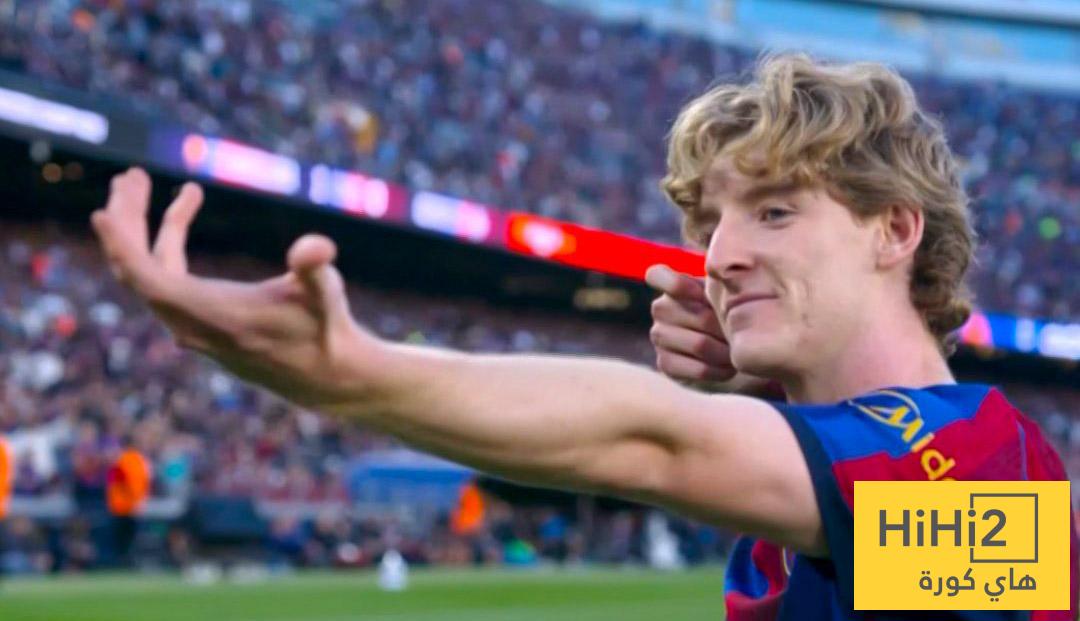 نهاية الشوط الأول … برشلونة يتفوق على خيتافي