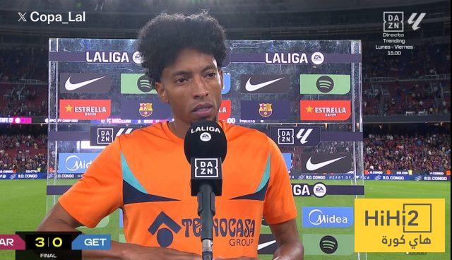 تصريحات لاعب خيتافي بعد الهزيمة أمام برشلونة