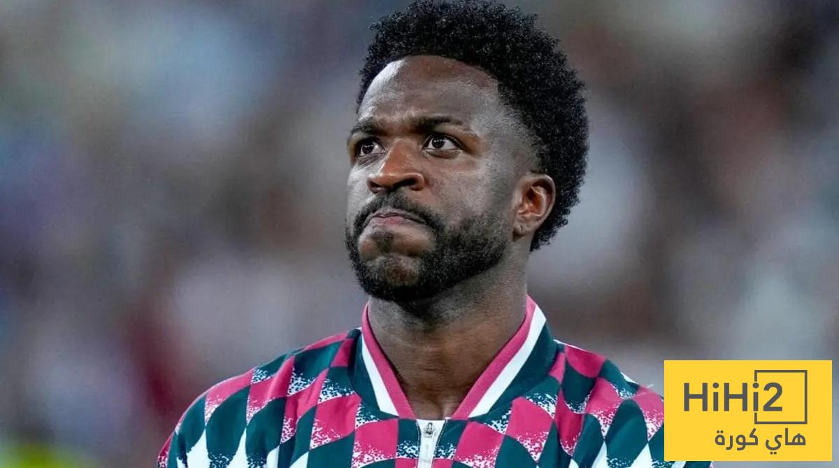 صورة .. اول رد من قناة ريال مدريد على طرد فينيسيوس