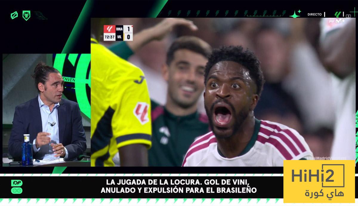 لاعب فياريال السابق يحسم الجدل بشأن طرد فينيسيوس