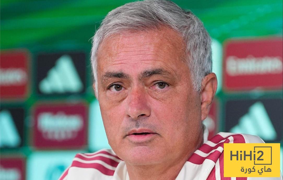 موقف ريال مدريد من عدم حضور مورينيو المؤتمر الصحفي بعد مباراة فياريال