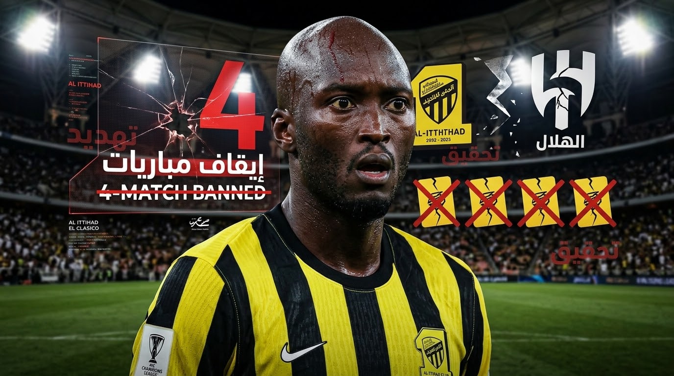 قانوني يتوقع إيقاف بيريرا 4 مباريات بعد كلاسيكو الهلال و الاتحاد