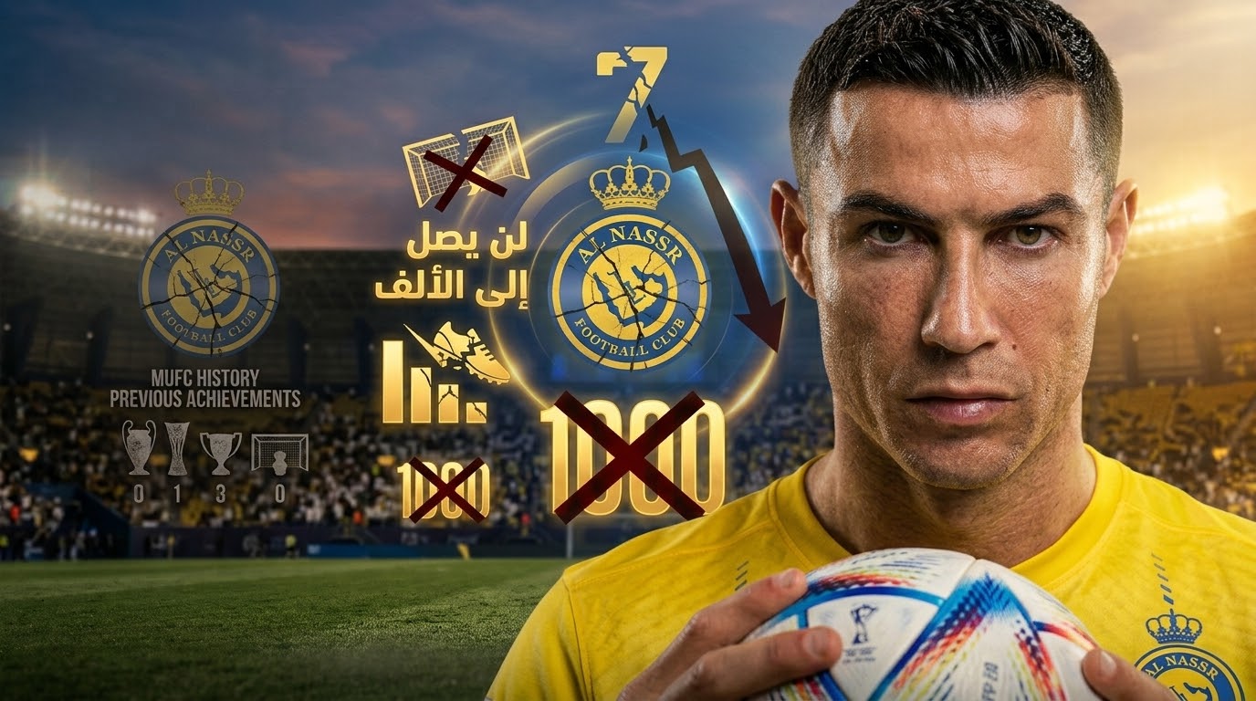 رونالدو لن يصل إلى الهدف رقم 1000 هذا الموسم