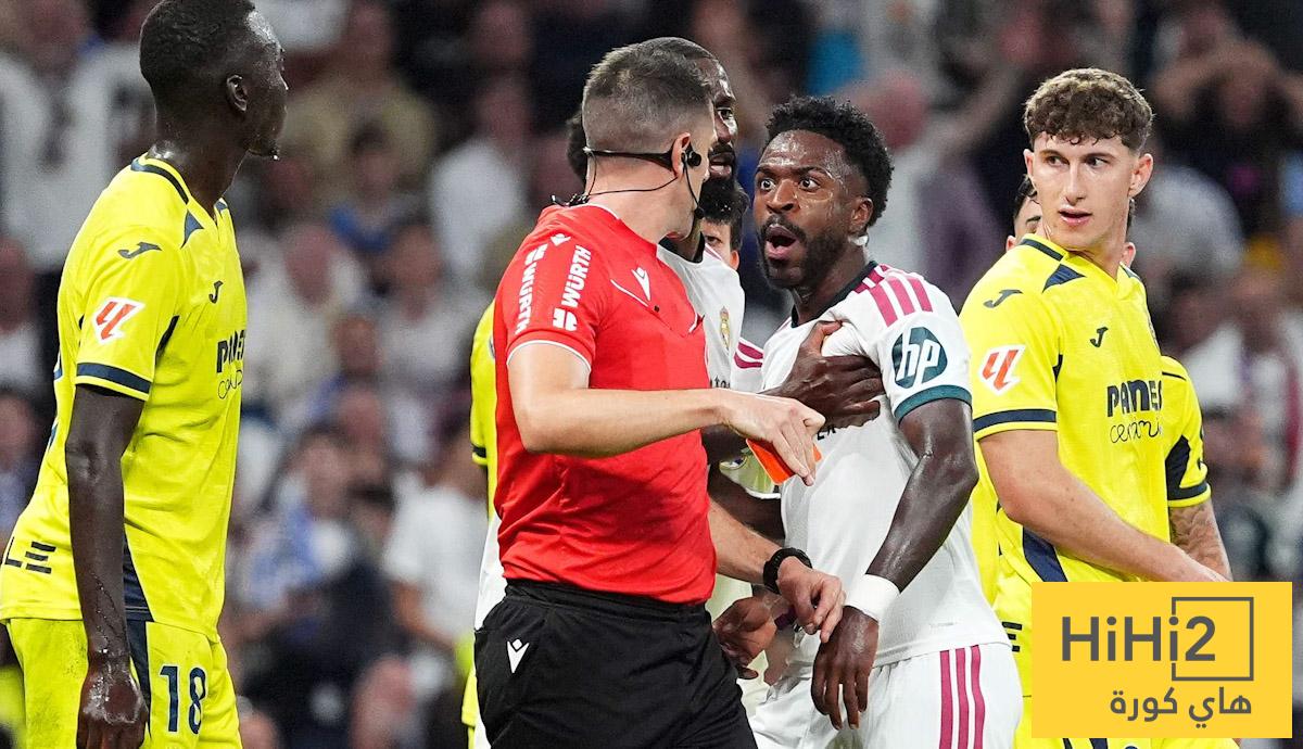 موقف ريال مدريد النهائي من طرد فينيسيوس وإنذار كوناتي