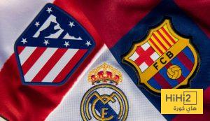 جدول الليغا يمنح برشلونة وأتلتيكو أفضلية على حساب ريال مدريد