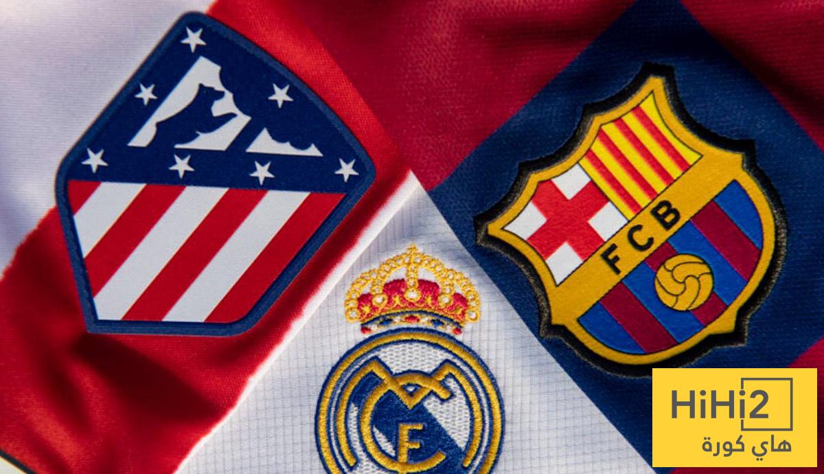 جدول الليغا يمنح برشلونة وأتلتيكو أفضلية على حساب ريال مدريد