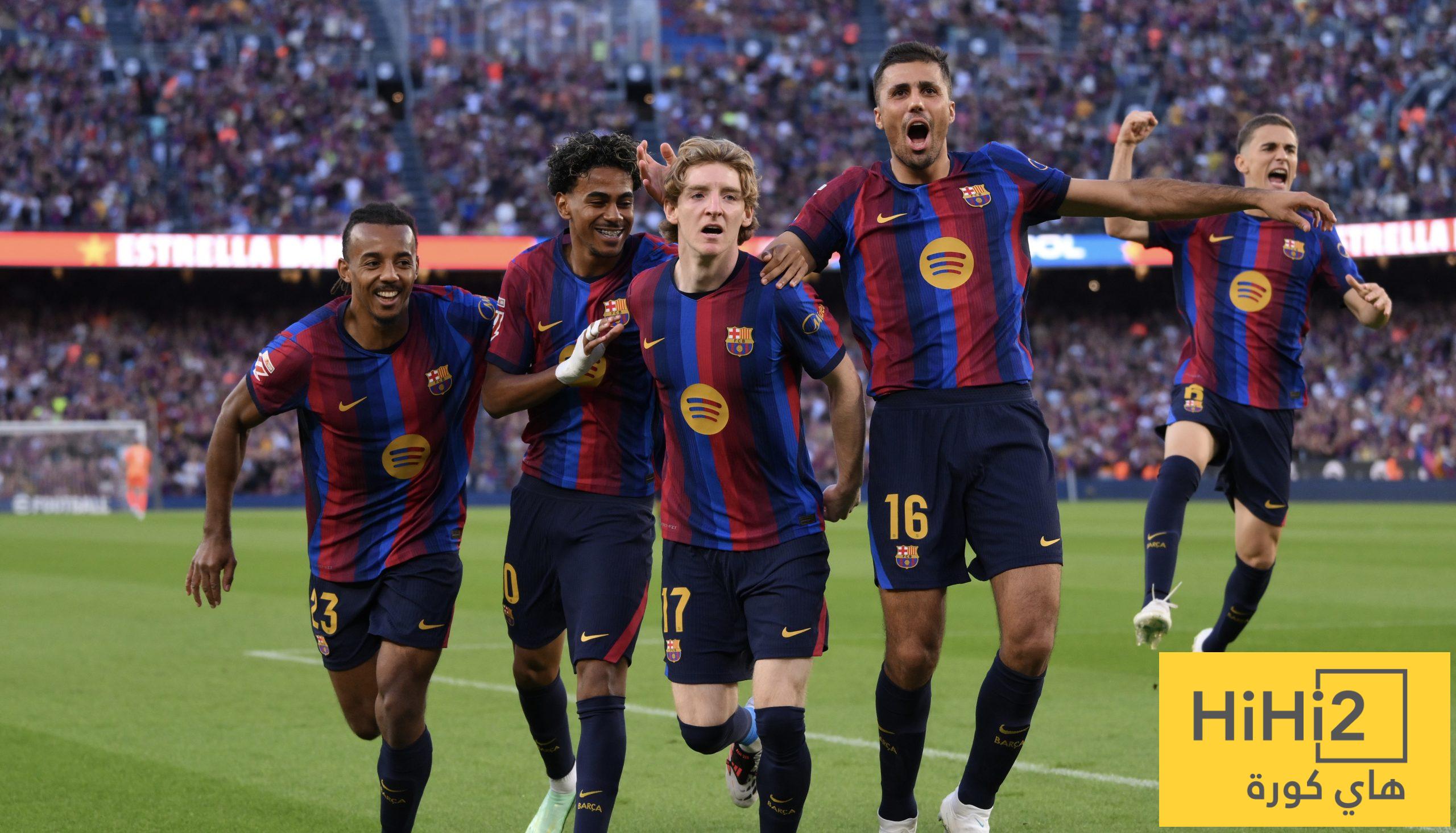 المرشح الأوفر حظًا .. أرقام برشلونة تفرض نفسها على سباق اللقب