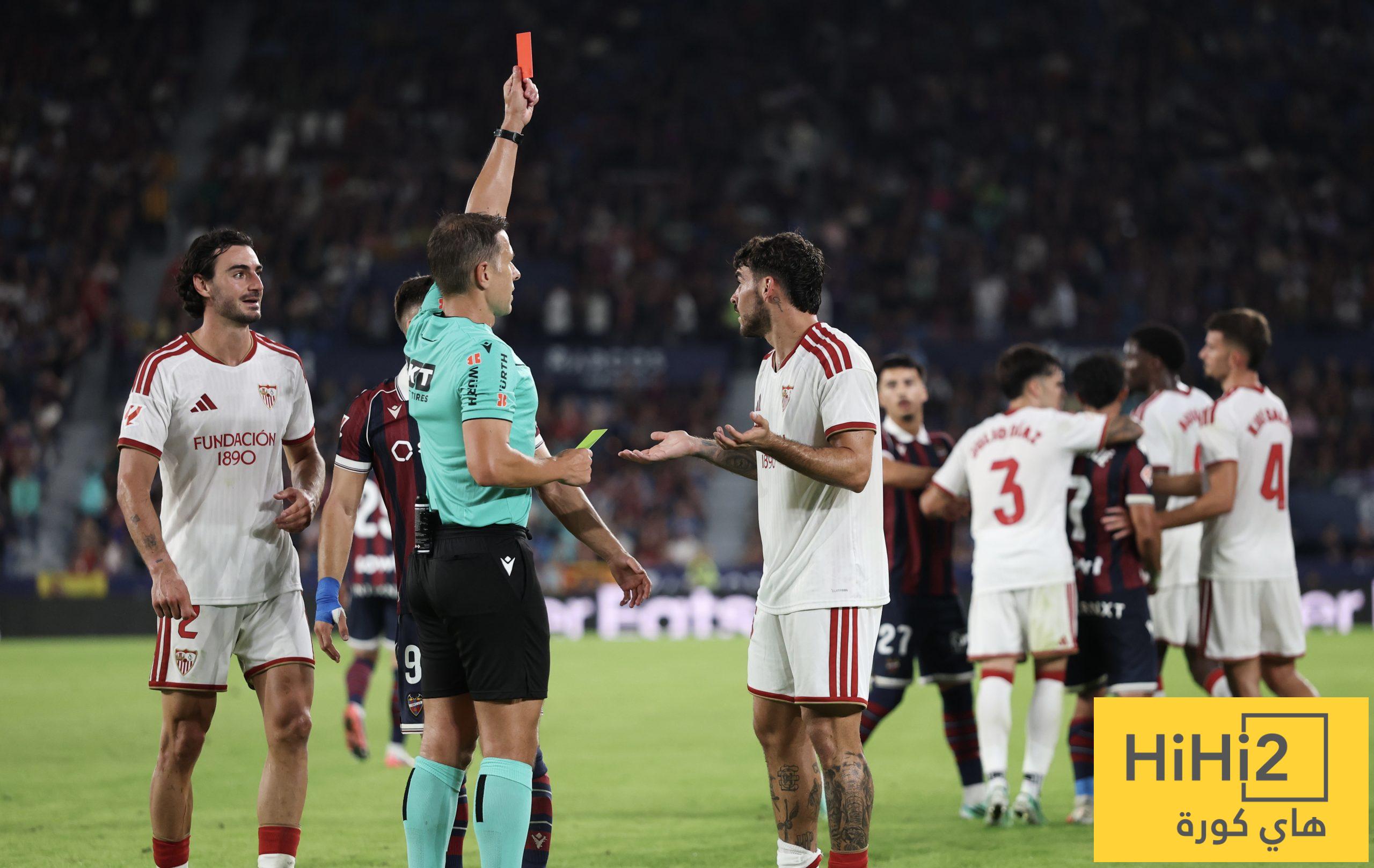 “فلنرى ما سيحدث مع الكبار” .. مدرب إشبيلية يفتح النار على التحكيم الإسباني