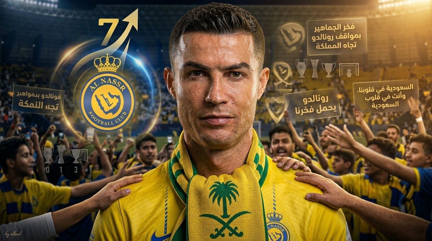 الجماهير السعودية لن تنسى مواقف رونالدو تجاه المملكة