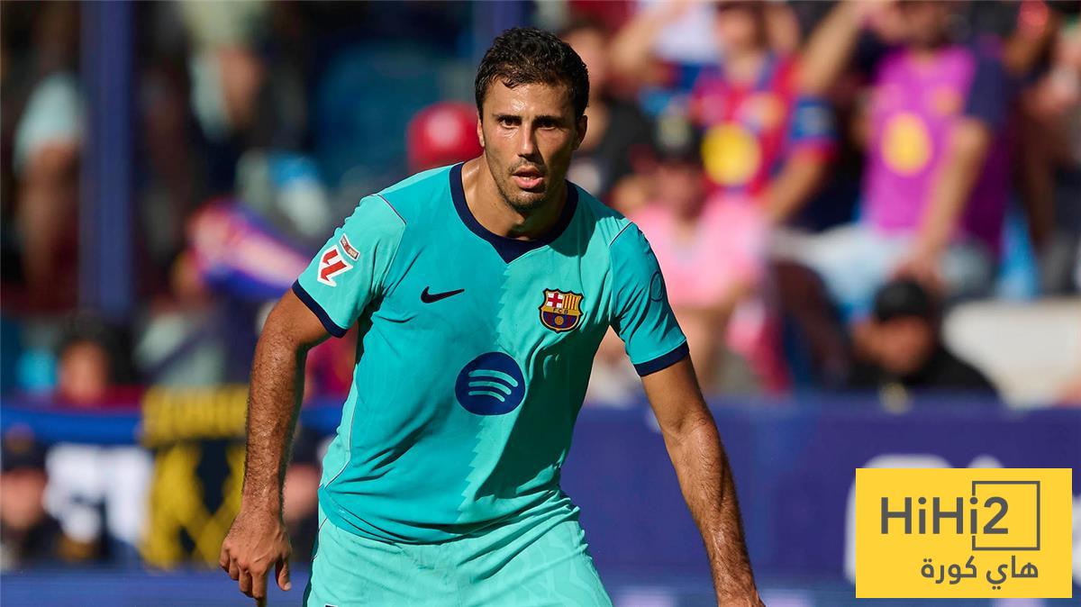 رودري يفرض معادلة جديدة في برشلونة
