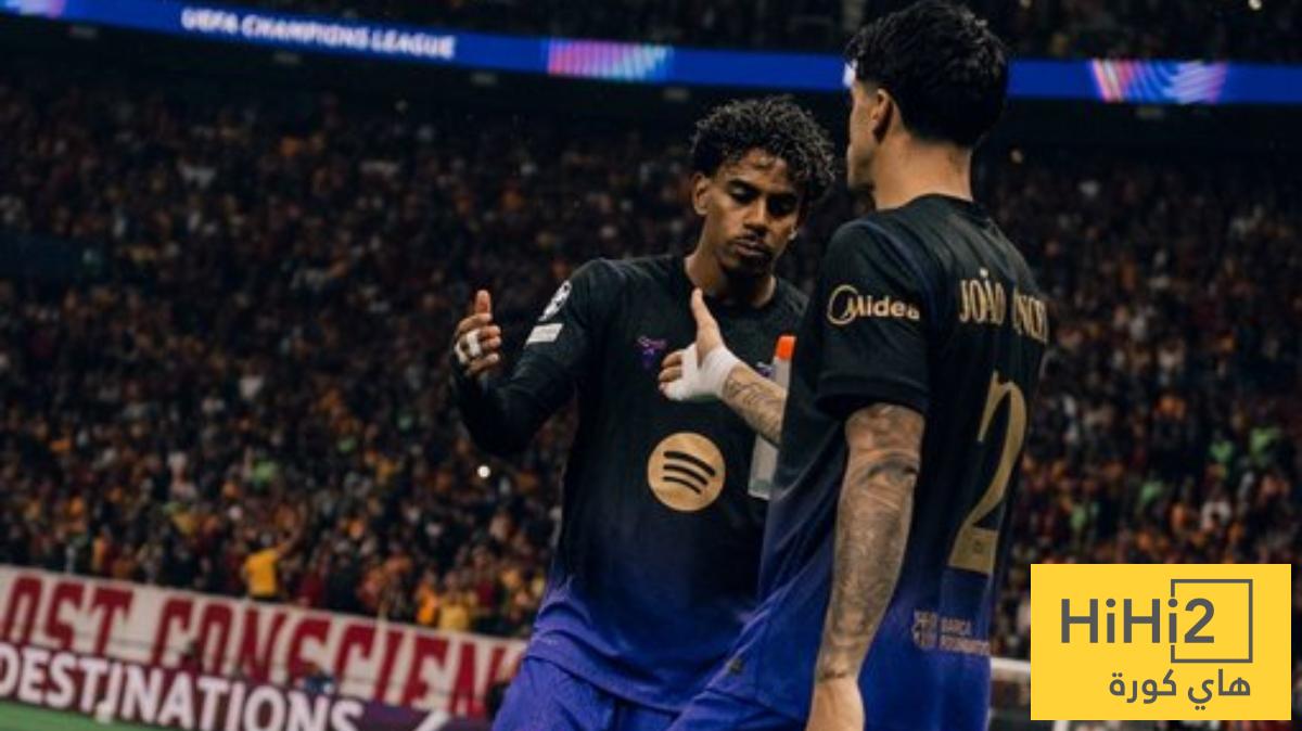 برشلونة يكتفي برباعية أمام غلطة سراي في دوري الابطال