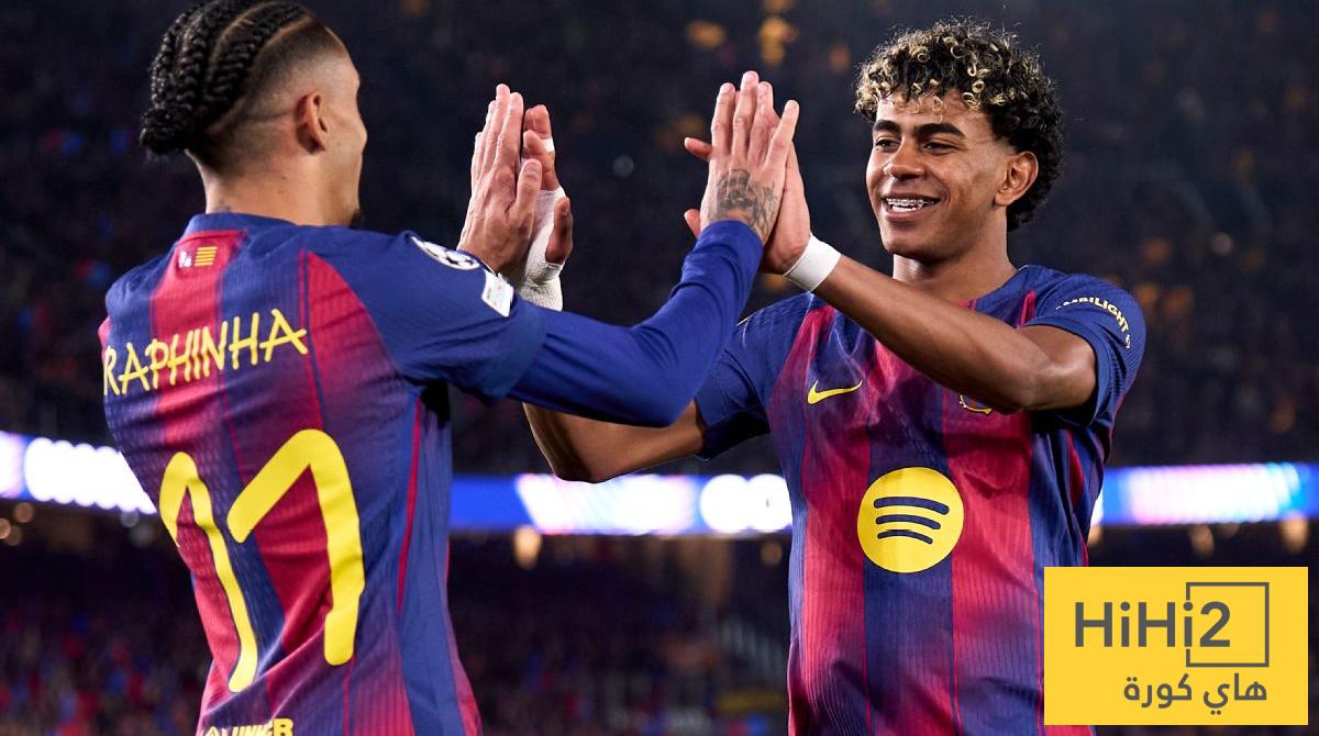 معدل تهديف خرافي لبرشلونة في دوري أبطال أوروبا