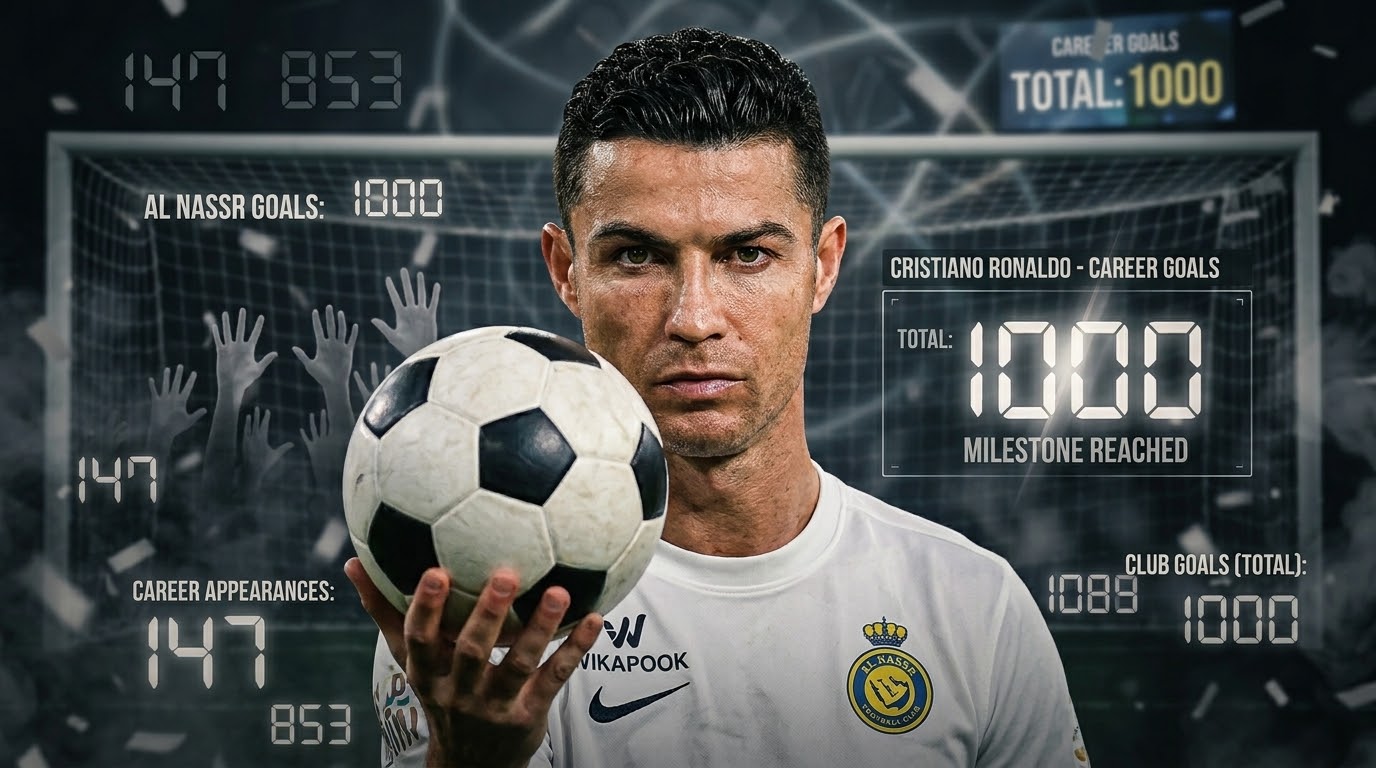الصالح نيوز : ما يحتاجه رونالدو لبلوغ 1000 هدف