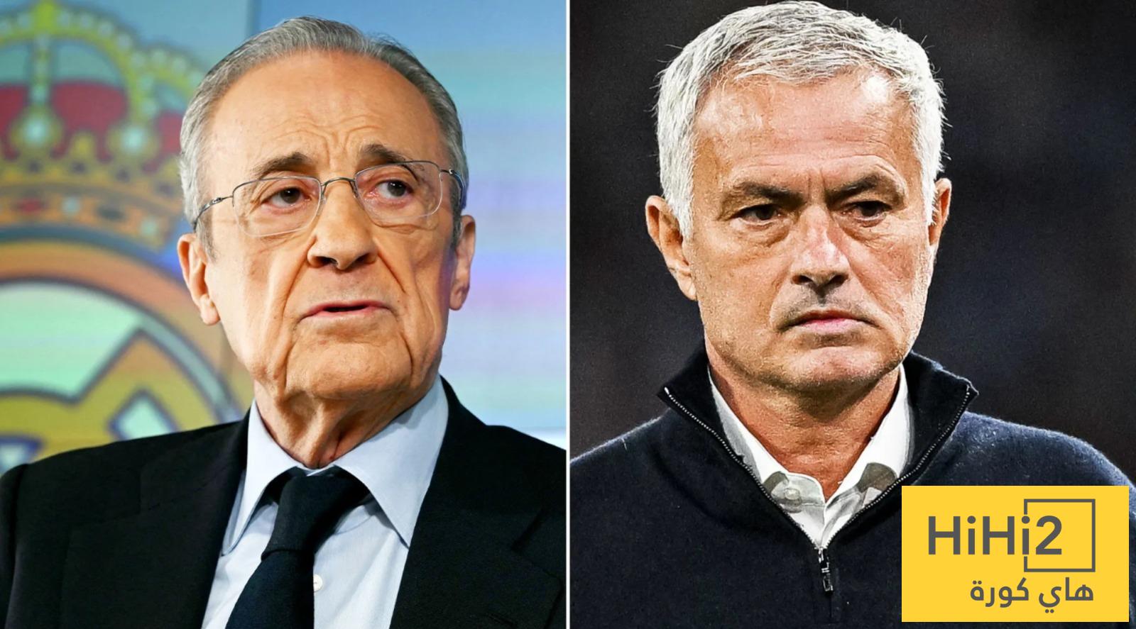 الكلاسيكو سلاح بيريز لحسم مصير مورينيو مع ريال مدريد