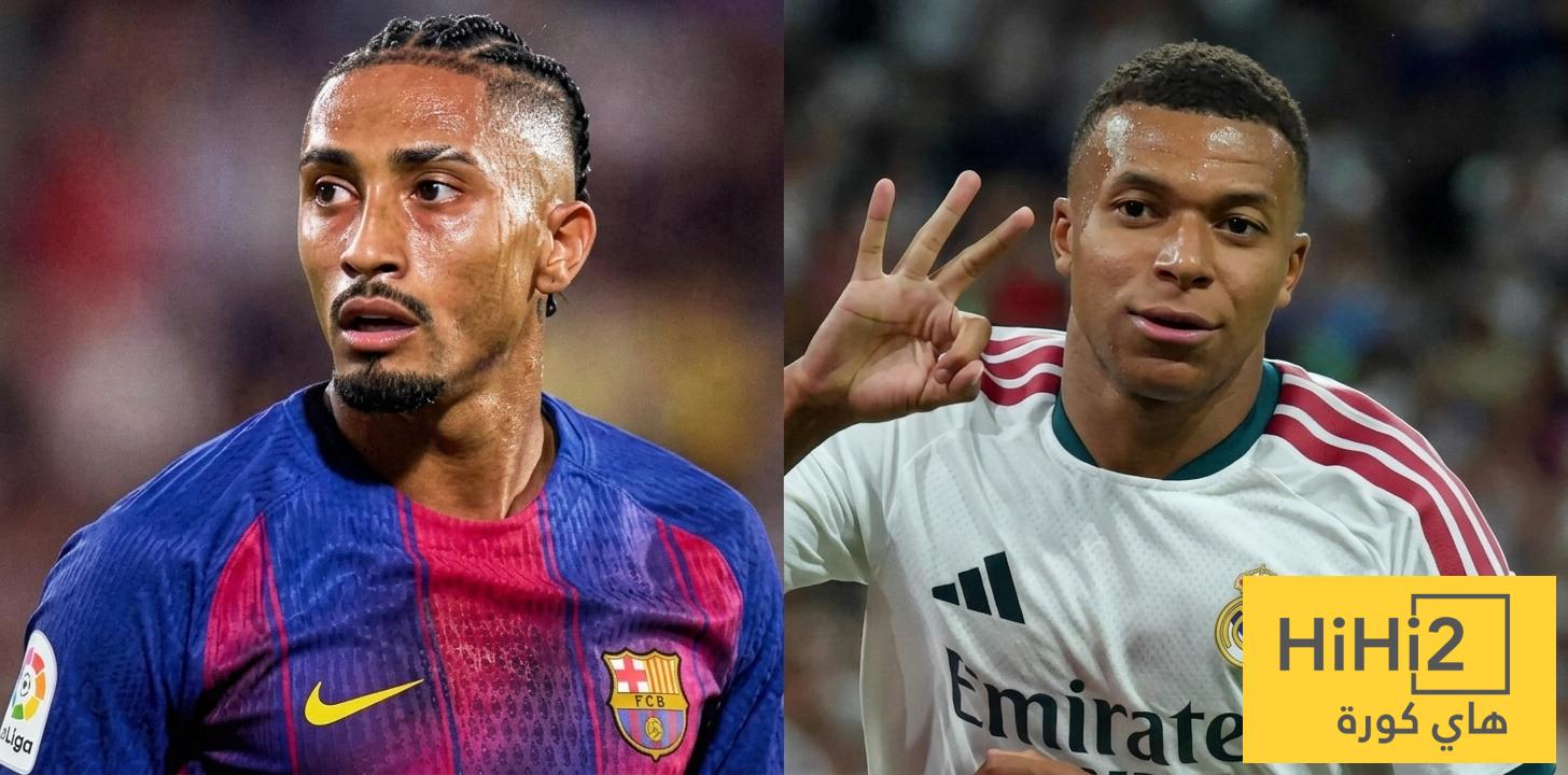 رافينيا يتصدر ومبابي يطارده.. الكلاسيكو يشعل سباق الهدافين