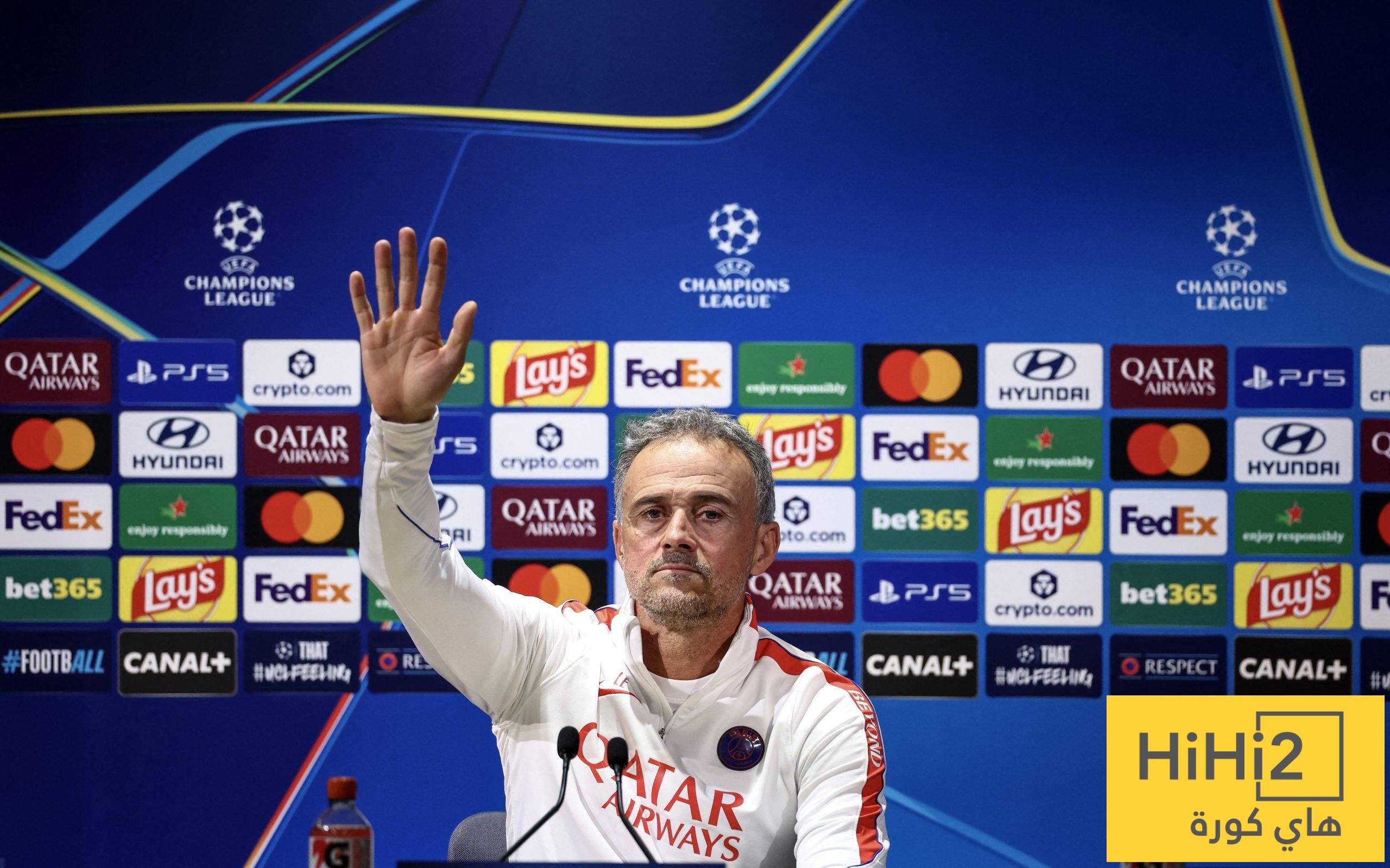 إنريكي يعترف بتشجيع برشلونة .. لكن المواجهة الأوروبية لها حسابات أخرى
