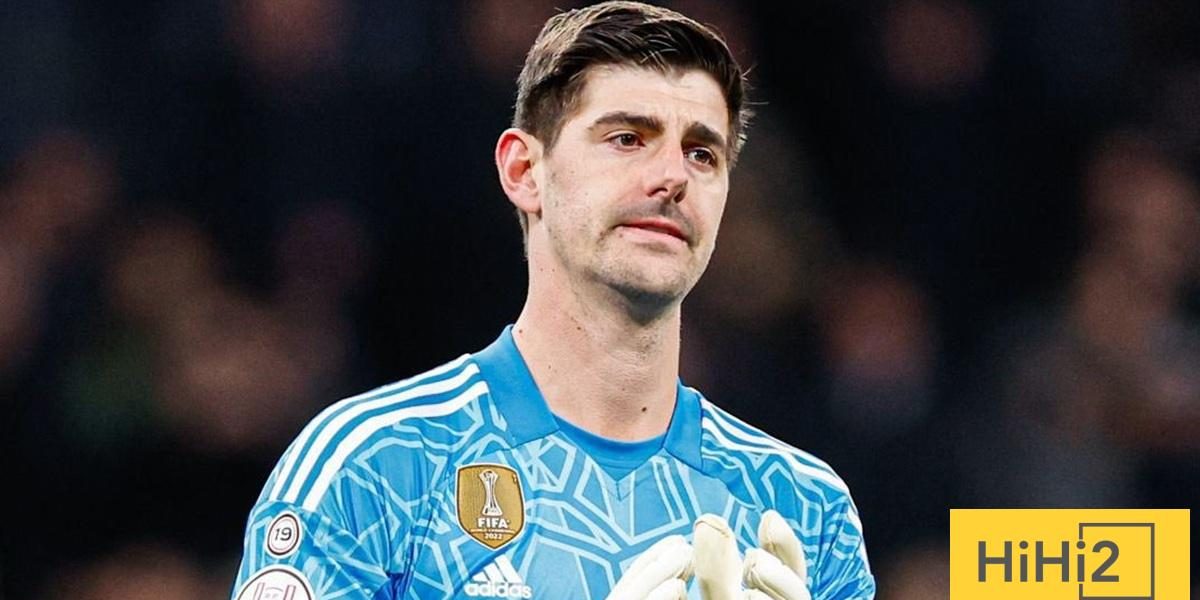 كورتوا يحسم موقفه من تجديد عقده مع ريال مدريد