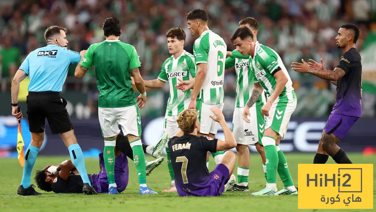 رسميًا.. الكشف عن عقوبة لاعب ريال بيتيس بعد الاعتداء على يامال