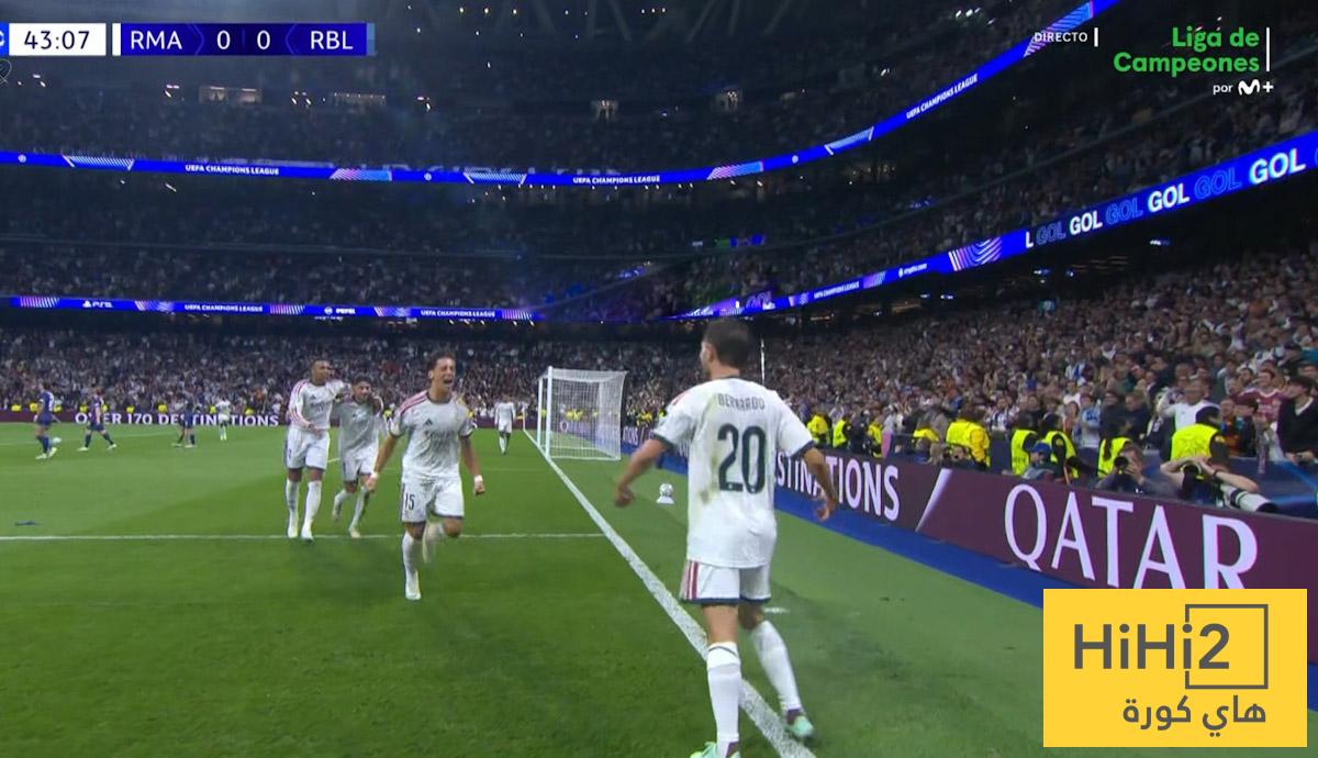 برناردو سيلفا يعيد ذكرى كريستيانو رونالدو .. رقم تاريخي بقميص ريال مدريد