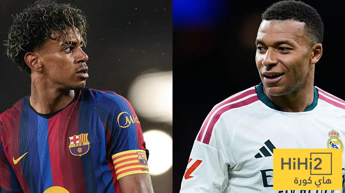 الشيء الوحيد الذي يتساوى فيه ريال مدريد وبرشلونة قبل الكلاسيكو