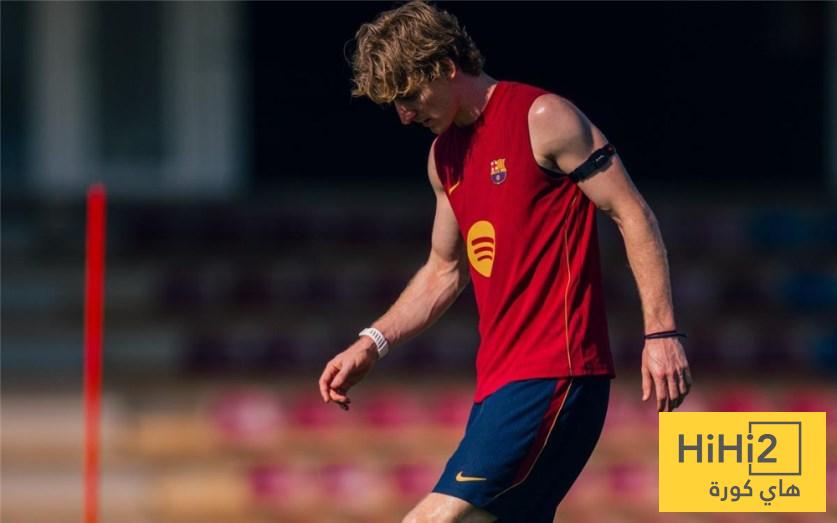لاعب برشلونة السابق يهدد مكانة أنتوني غوردون