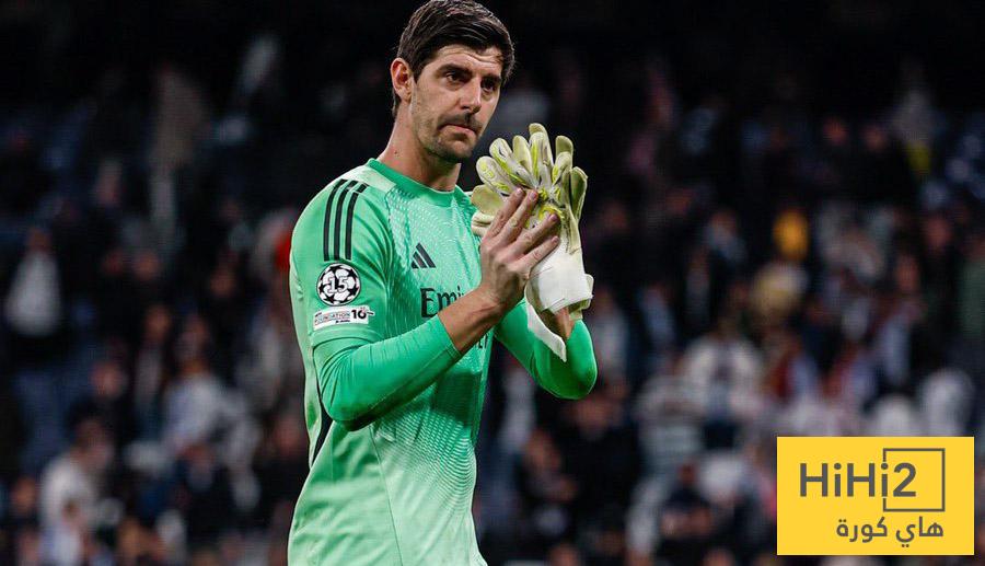 ما وراء غياب كورتوا المفاجئ .. تفاصيل مثيرة من داخل ريال مدريد قبل الكلاسيكو