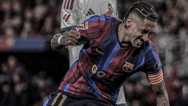 كم هدف لرافينيا في شباك ريال مدريد ؟