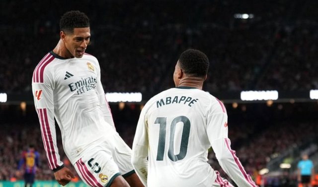 ريال مدريد يحسم الكلاسيكو أمام برشلونة بثنائية مبابي