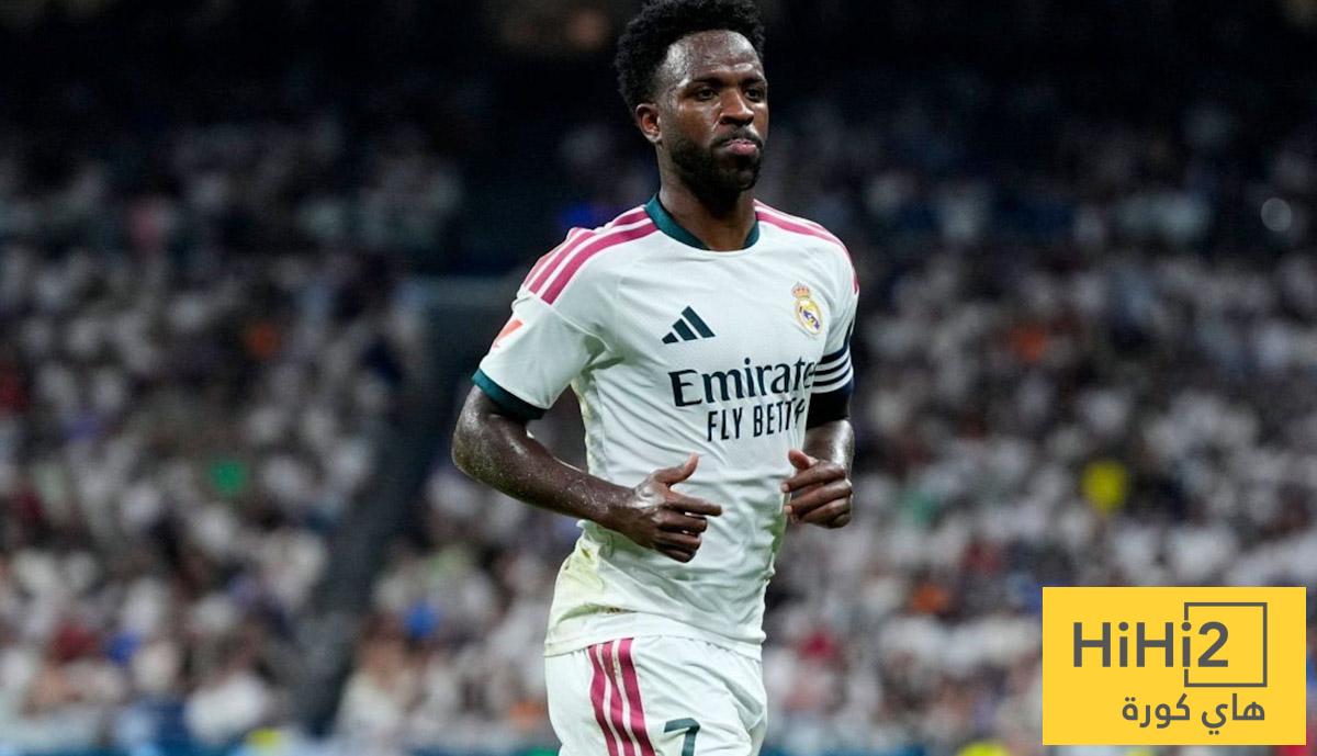 صورة : رد فعل ساخر من فينيسيوس على فوز ريال مدريد بالكلاسيكو