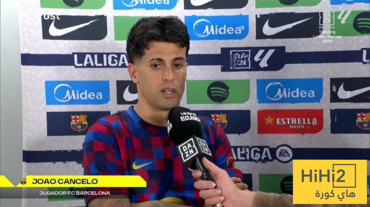 كانسيلو يكشف ما افتقده الفريق ضد ريال مدريد