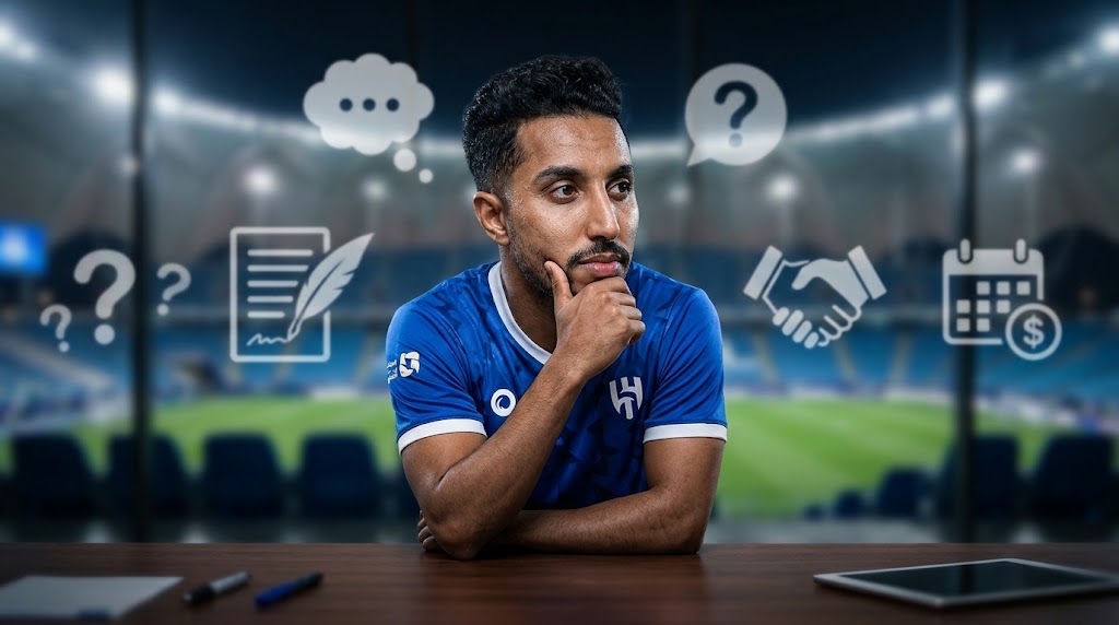 ماذا يريد سالم الدوسري في عقده المقبل مع الهلال ؟